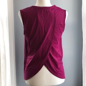 Athleta UPF sunlover tulip-back tank